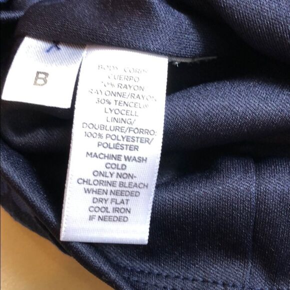 Ann Taylor Loft Sleeveless Patterned Dress - XSP - Picture 5 of 6